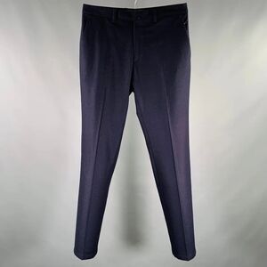 Valentino Navy Wool Dress Pants